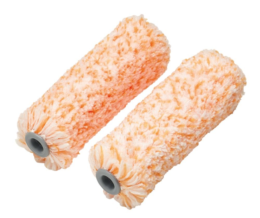 Draper 20799 Medium Pile Microfibre Roller Sleeves, 4"/100mm (Pack... - Image 2
