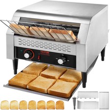 Commercial Conveyor Toaster, 450 Slices/Hour Conveyor Belt Toaster, Heavy Duty