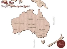 Svg Digital File, Atlas Laser cut world map wall décor English / Digital Dxf