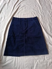 JOHN LEWIS WEEKEND COLLECTION SIZE 8 NAVY A LINE SKIRT