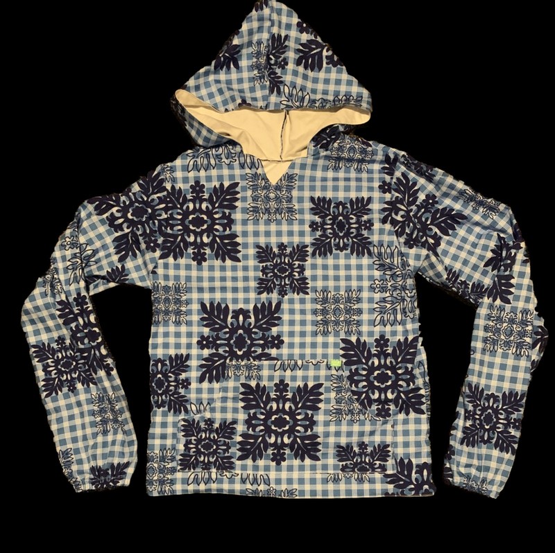 Palaka Men’s Hooded Pullover Lined New Custom Color Size 