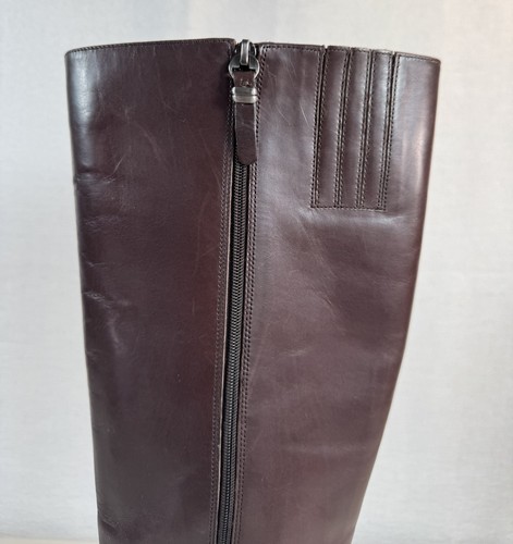 Via Spiga Kacey Riding Boots Tall Leather Women’s Size 8.5M Narrow Calf - Picture 8 of 24