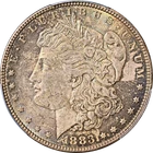 1883-P Morgan Silver Dollar PCGS MS64 - Toning