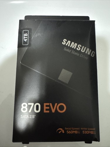 Samsung - 870 EVO 4TB Internal SSD SATA
