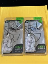 Lot of 2  Googan Squad Hummer Buzz Bait 1/2 oz  White