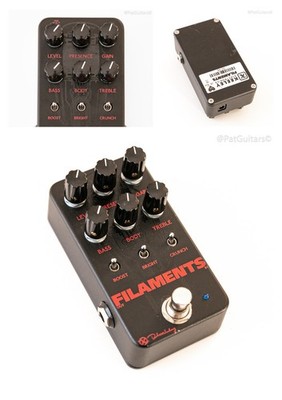 Keeley Filaments High Gain Distortion in Schwarz