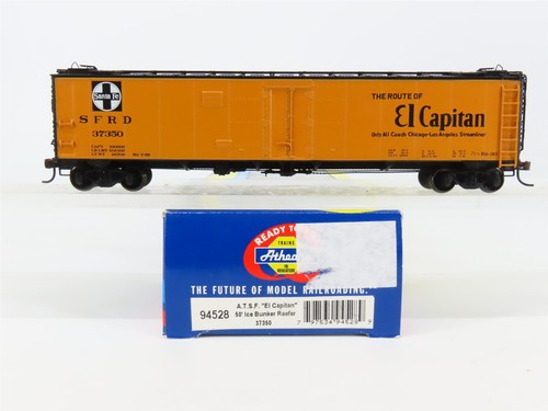 Frigorífico búnker de hielo de acero escala HO Athearn 94528 SFRD ATSF El Capitan 50' #37350 | Condition: Used