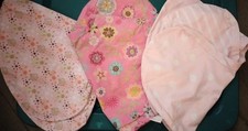 Boppy U-Shaped Boppy Cover / THREE PINK COVERS BUNDLE