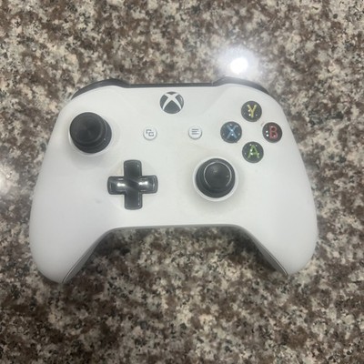Microsoft 1708 Xbox One Wireless Controller - White Untested