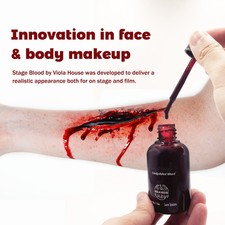 1Pc Halloween Role Play 50g Fake Blood Halloween Props Cut Flesh Wound Effects