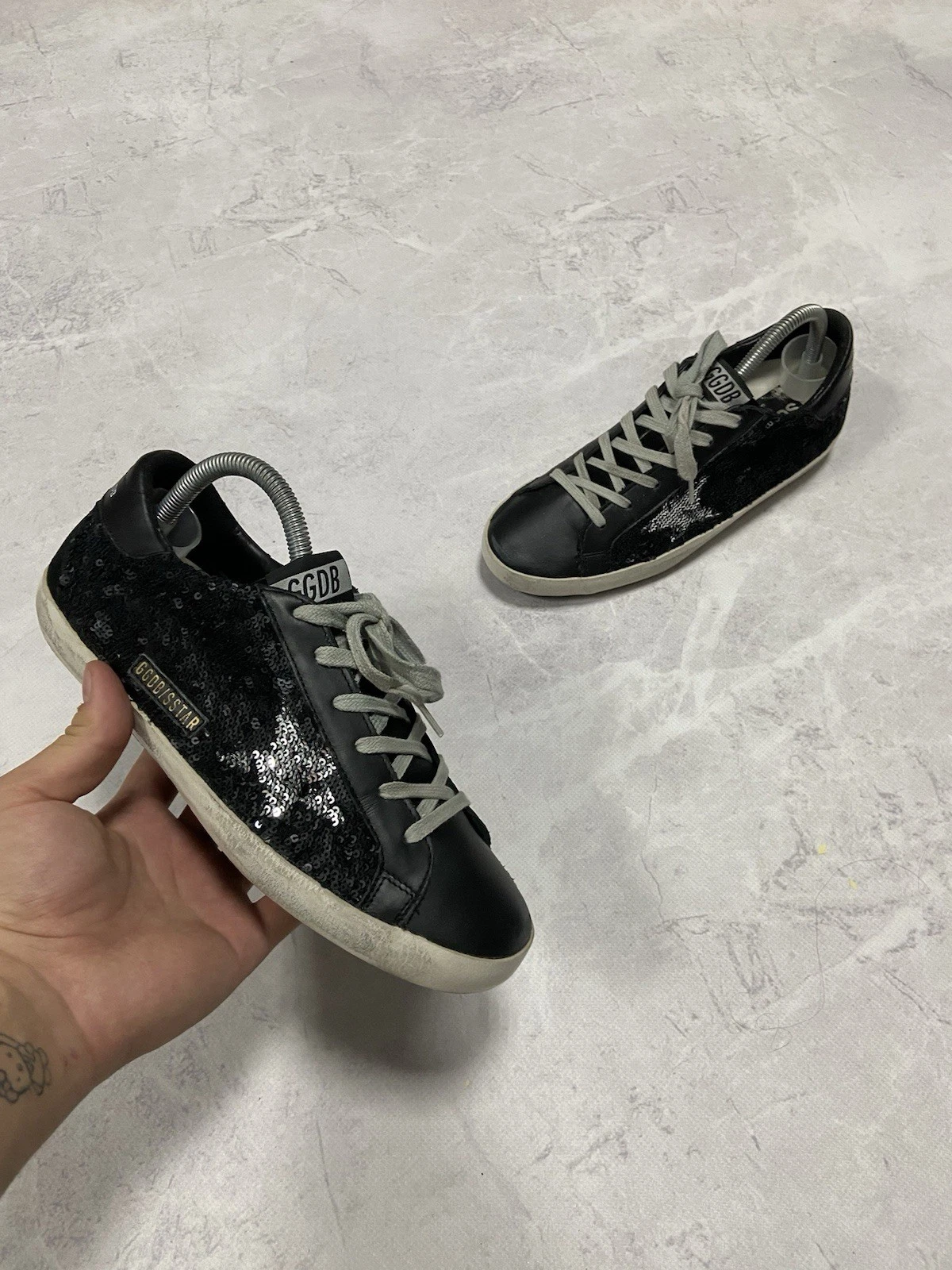 GOLDEN GOOSE Gol Goose BD Star Deluxe Sneakers Vintage Logo Donna