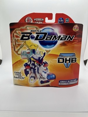 NEW BATTLE B DAMAN DIRECT HIT BATTLE COBALT BLADE DHB ARMOR B-DABALLS HASBRO