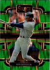 2024 Panini Select #46 Ken Griffey Jr. SP Green Flash Prizm Mariners HoF Card