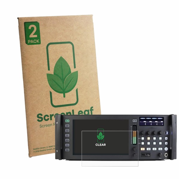 2X ScreenLeaf Displayschutzfolie FüR Behringer Wing Rack Nachhaltig Verpackt-image