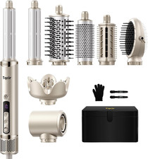 Air Styler 8 in 1, Spazzola Rotante per Capelli E Asciugacapelli Ionico, Spazzol