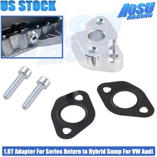 Hybrid Oil Pan Adapter For 1.8t Engine For Vw Golf Jetta Skoda Audi A3 Tt Alumi