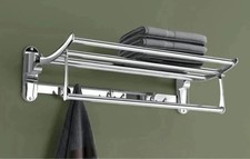 French Luggage Rack Train Size 18'' Wall Mounted Rack luxury Decorative Gift
