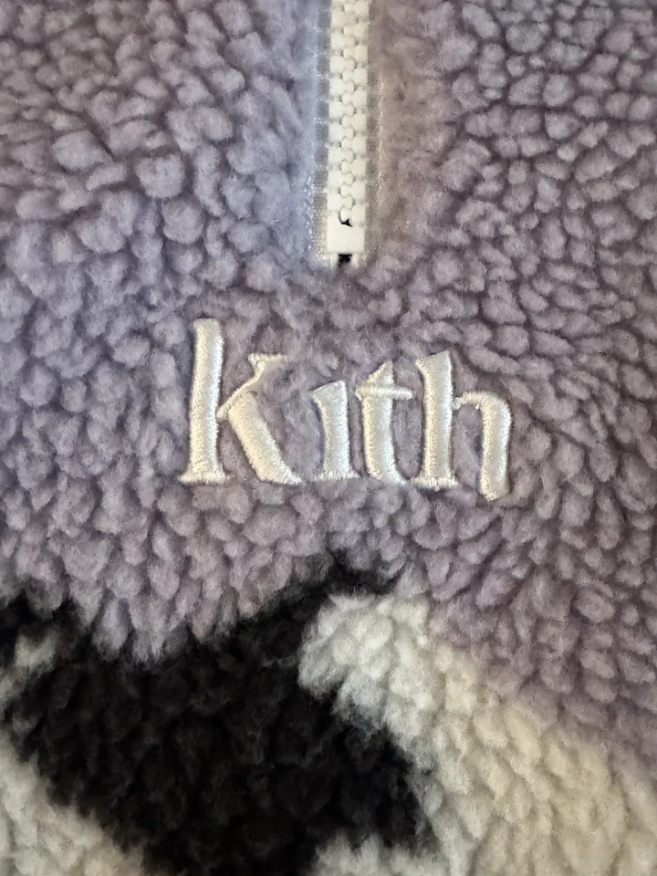 Kith Claremont Sherpa Cuarto Cremallera Vellón XL Montaña Nieve Foto 4 de 4