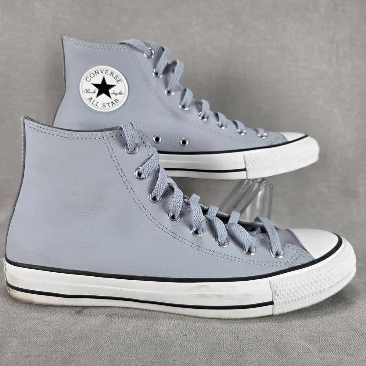 converse grey leather products for sale | eBay display picture 2