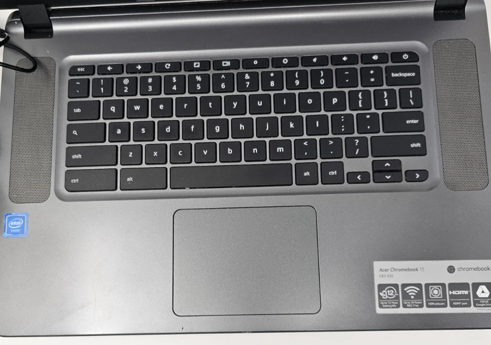 Acer Chromebook 15 CB3-532 School College Home Small Business HDMI USB Webcam - Image 4 of 4