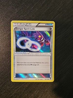 Pokemon TCG Gengar Spirit Link 2014 Gamestop Alternate Holo Promo 95/119