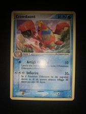 Pokemon Karte Crawdaunt 13/97 Ita Deutsch Ex Drache Rare