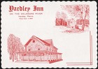 Vintage placemat YARDLEY INN on the Delaware River restaurant pic Pennsylvania — photo 2