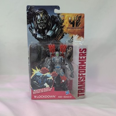 Transformers 2014 Age of Extinction LOCKDOWN Action Figure Car Missile Blast NEW