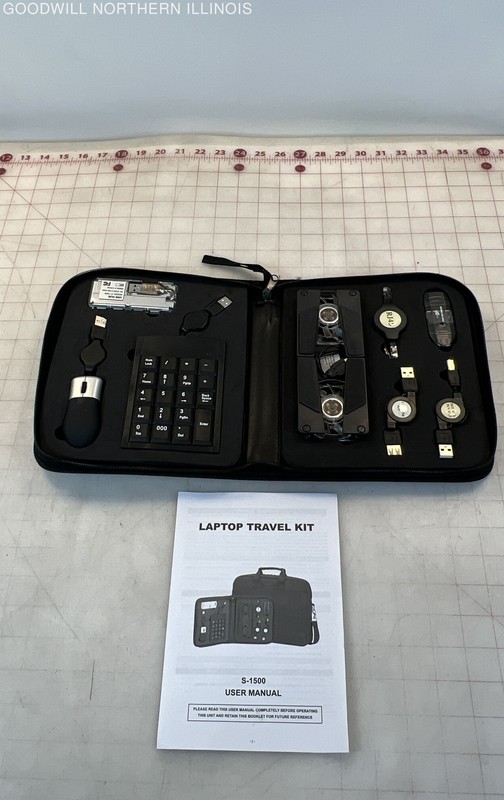 Spectra Laptop Travel Accs. Kit S-1500 w/ Mouse, Numpad, Fan, USB Hub