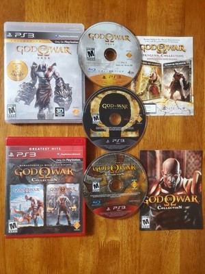 God of War Collection (Sony PlayStation 3, 2009) God of War 3 Saga GOW Ascension