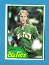 1981-82 Topps #4 LARRY BIRD HOF Boston Celtics 2nd yr card NM+     (#LTB)