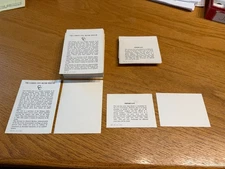 Bulk Deal Original Genuine GSA CC Morgan Dollar COA Cards 144 big 48 small