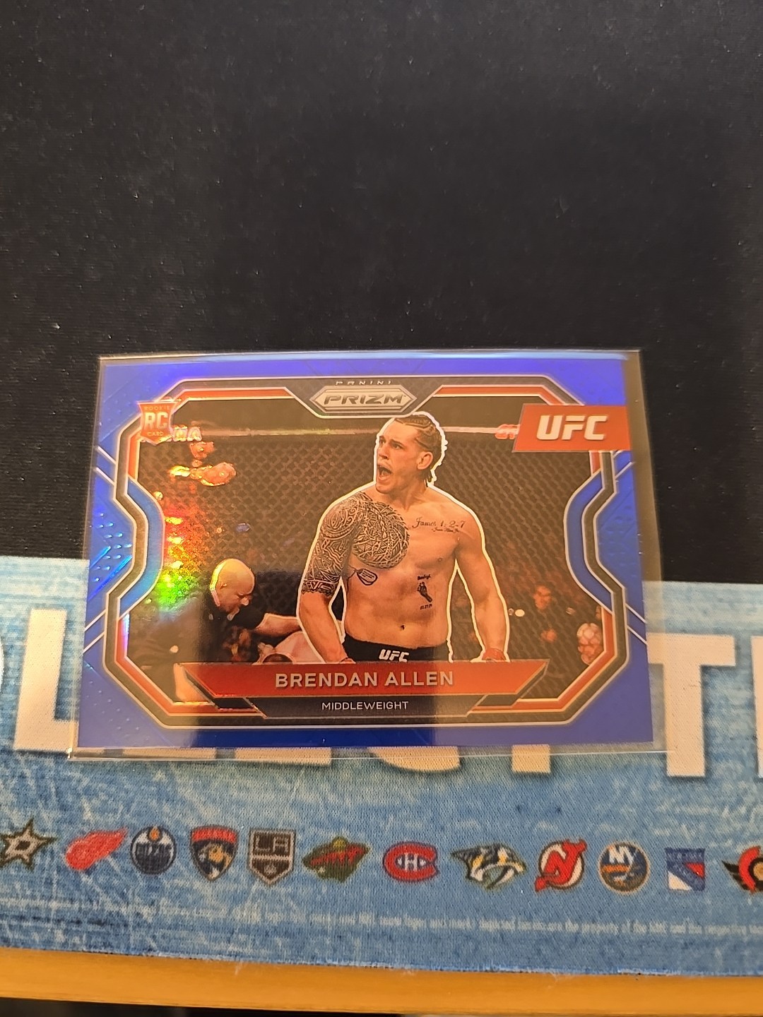 2021 Panini Prizm Brendan Allen RC #134 BLUE PRIZM 012/199