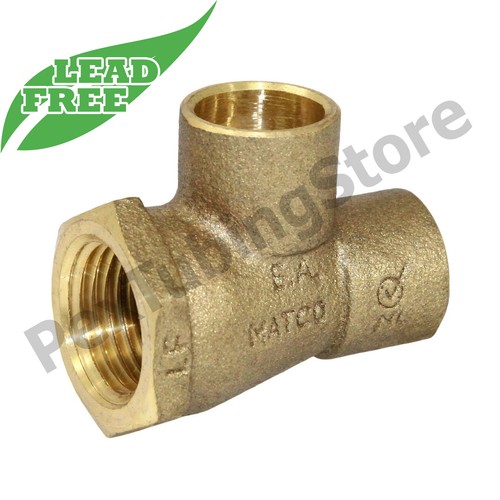 1 2 C X 1 2 Fip X 1 2 C Cast Brass Tee Lead Free Ebay 1 2 C X 1 2 Fip X 1 2 C Cast Brass Tee Lead Free Ebay