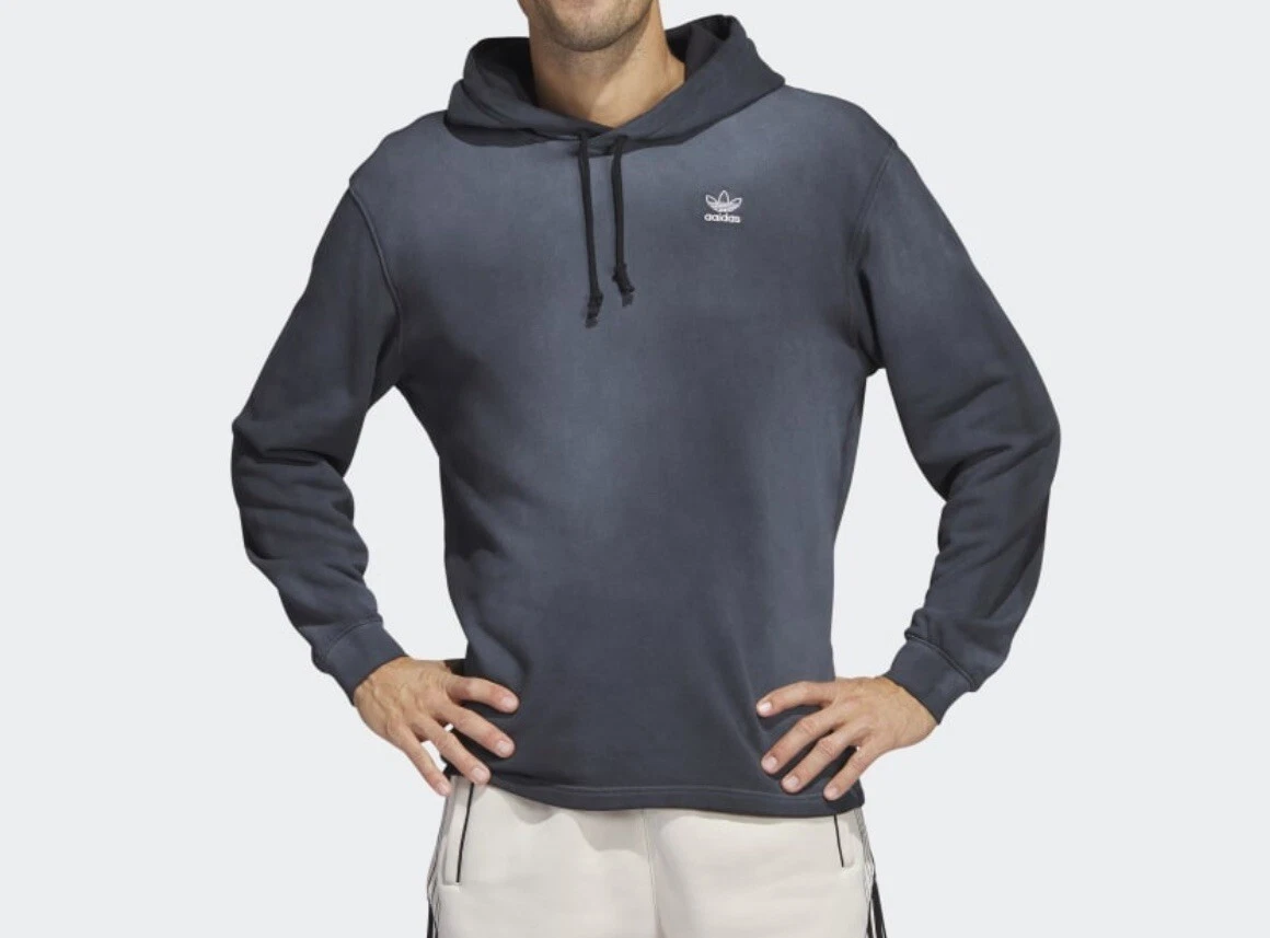 adidas Originals Essentials Dye Hoodie Men s Black White Size