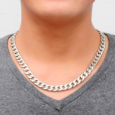 Cool Classic Design Gents Link Chain Necklace, Stylish & Durable Men’s Jewellery