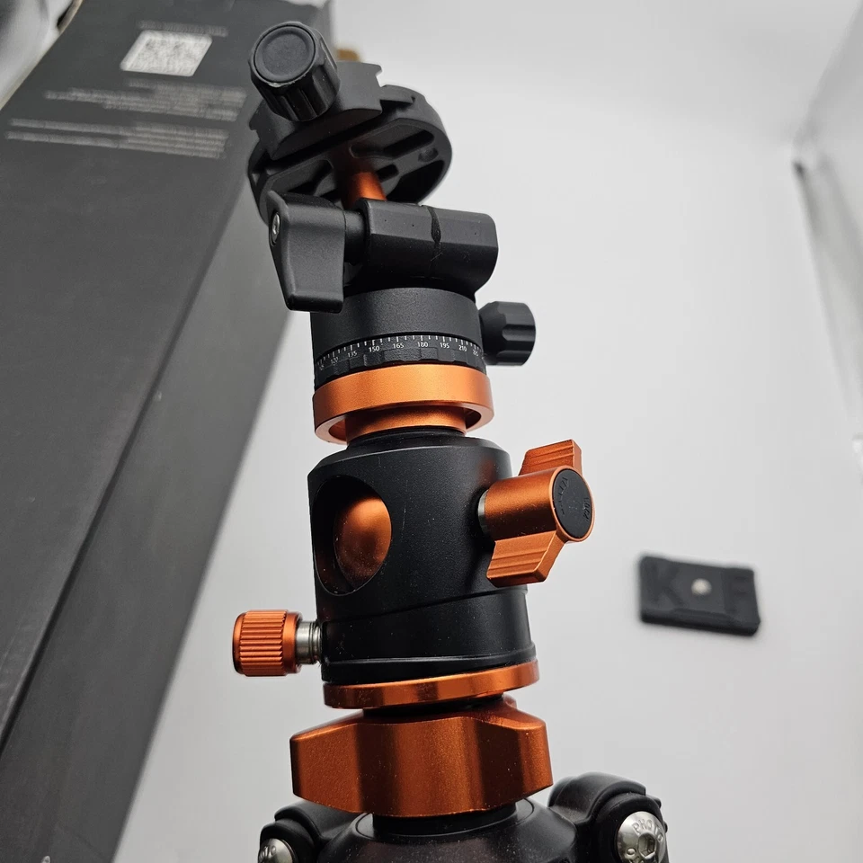 K&F Concept 94" SA254T1 Camera Tripod/Monopod For Nikon Canon Sony W/ Ball Heads - Image 3 of 4