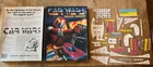 Rare Steve Jackson Games SJG 1985 Car Wars Deluxe Edition BOX ONLY & Some Parts
