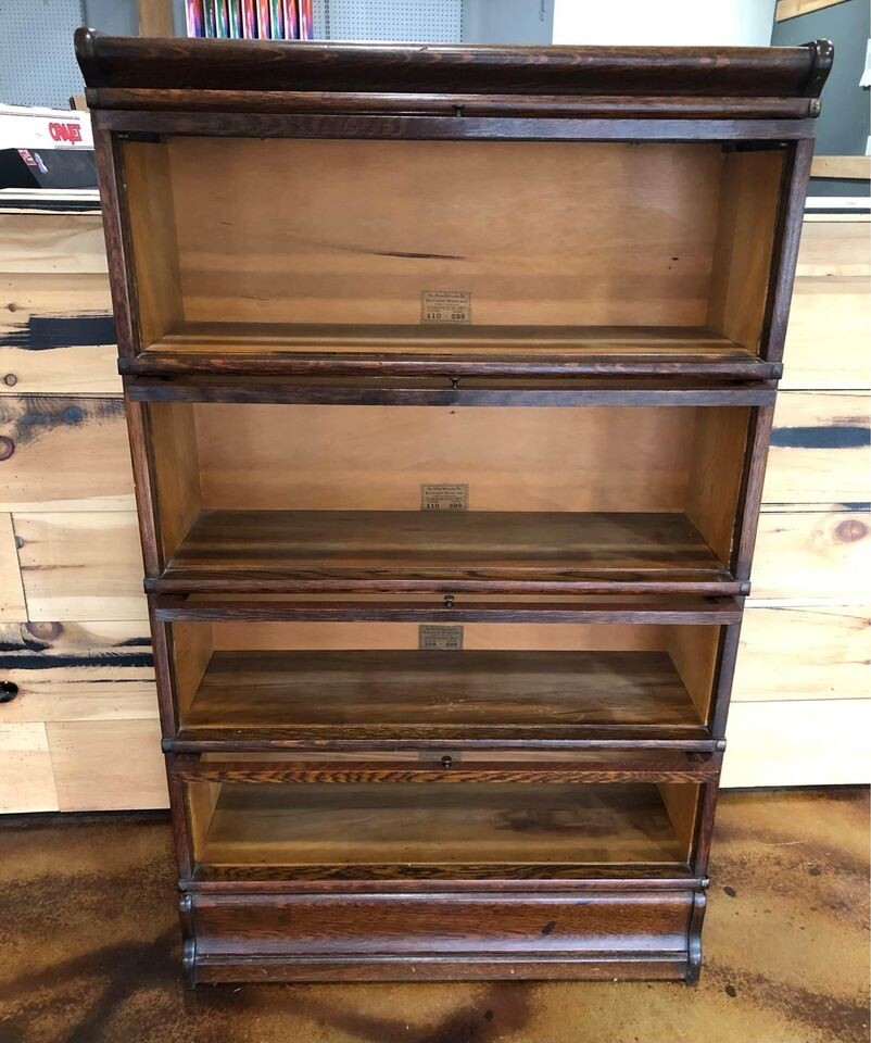 Globe Wernicke 4Section Barrister Lawyers Bookcase eBay
