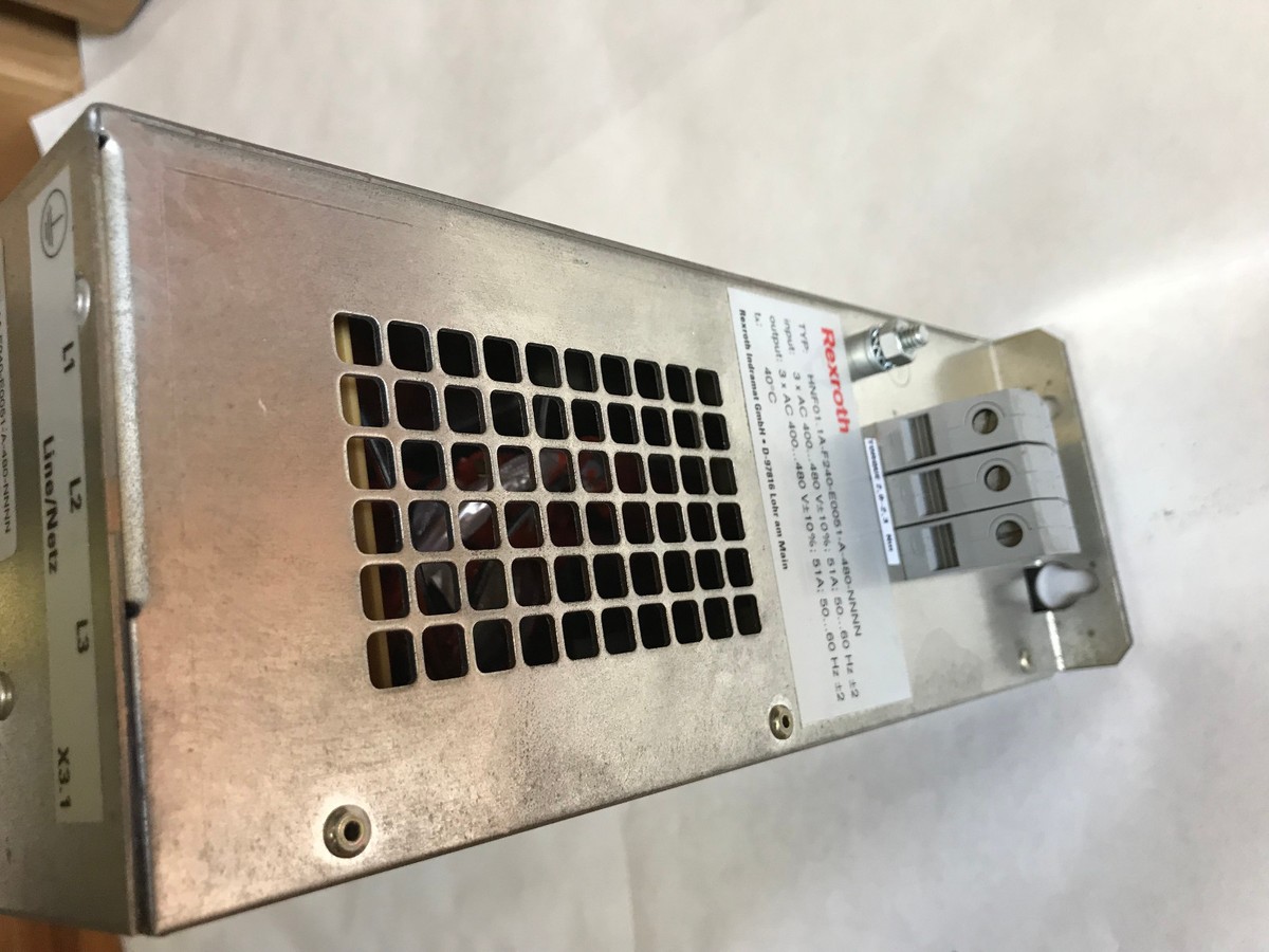 PC周辺機器 Rexroth HNF01.1A-F240-E0051-A-480-NNNN USED Rexroth HNF01.1A-F240-E0051-A-480-NNNN. Line filter