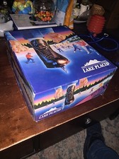 Lake Placid Model 156 Black Leather Figure Skating Ice Skates Boy s Size 10 Box