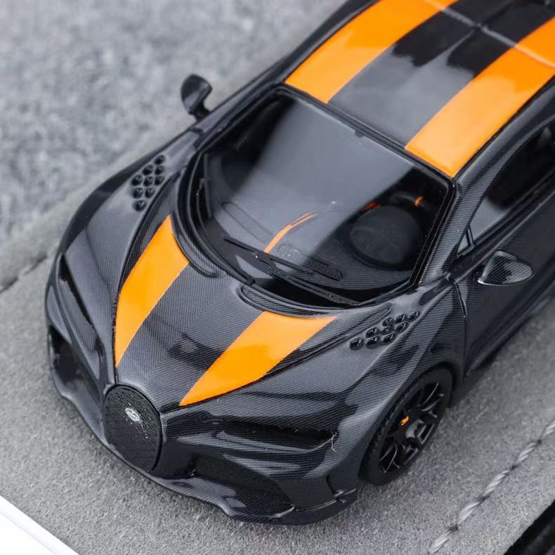 レジン製 1/64 ブガッティ シロン 1/64スケール MINI GT「ブガッティ・シロン・スーパースポーツ