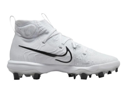 Nike Alpha Huarache NXT MCS Men's White Cleats DJ6519-100 Baseball Shoes | 13 US