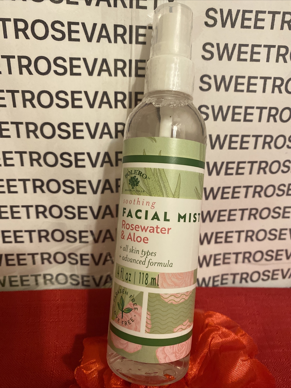 Bolero Hydrating Facial Mist Watermelon & Sweet MINT 4oz for sale