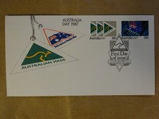 Australian Made Australia Day 1987 FDC January 23 Melbourne First Day of Issue