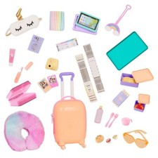 Our Generation Over the Rainbow 18-inch Doll Luggage Travel Set