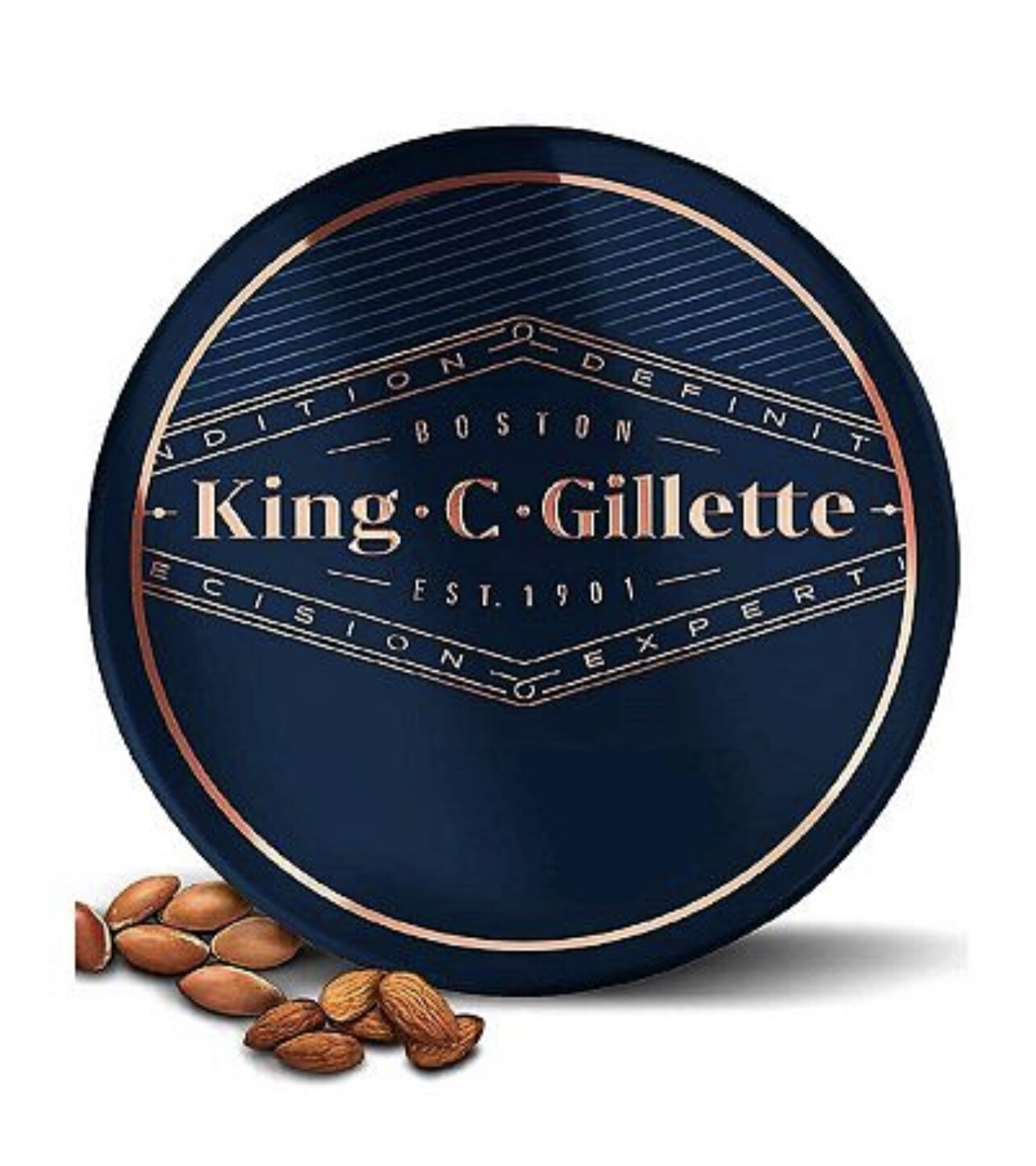King. C. Gillette Soft Beard Balm Conditioning with Cocoa Butter 100ml