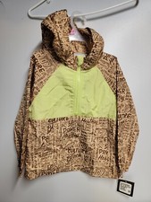Black History Month Kids Half Zipper Jacket Hoodie Size XS 4/5 Dainty Apricot