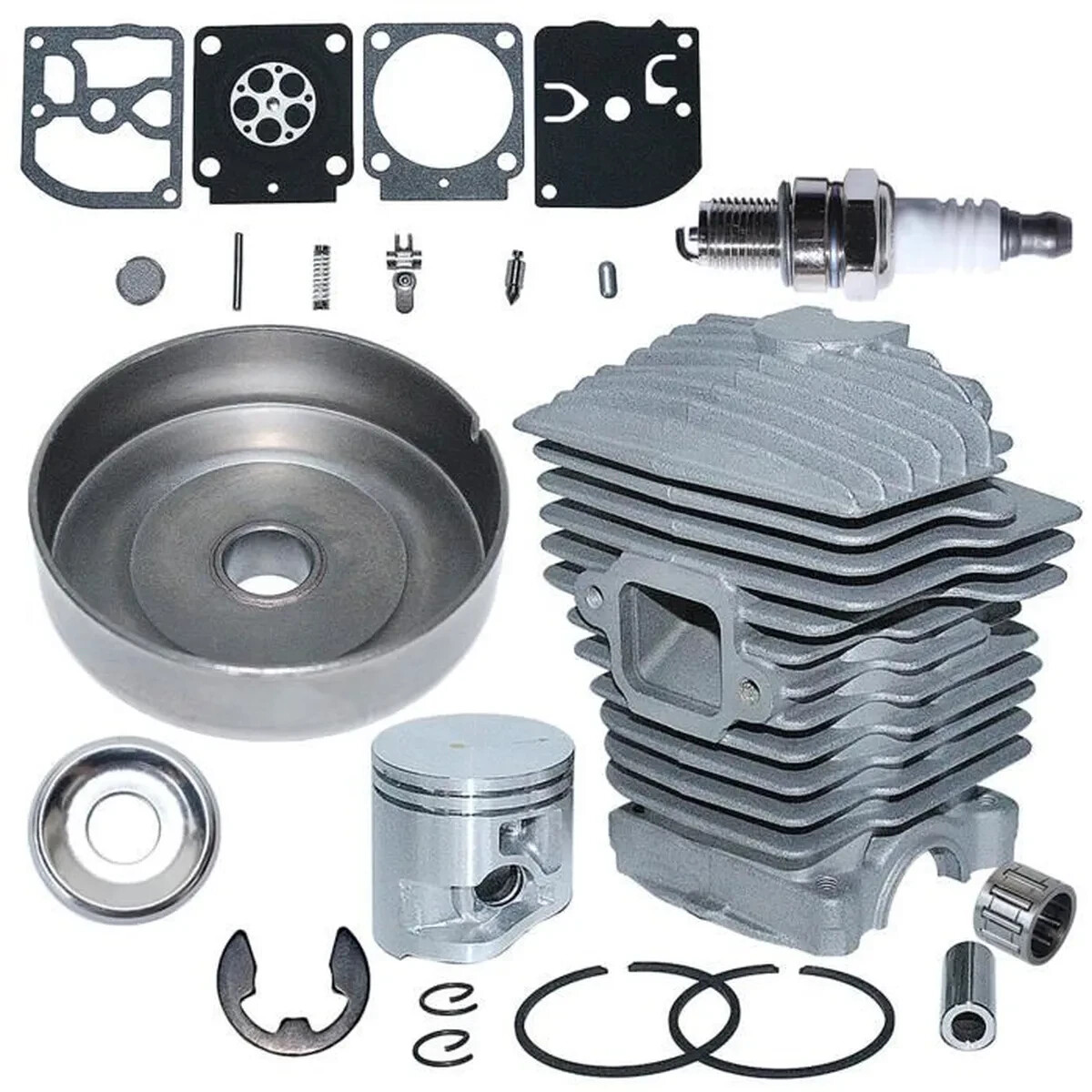 Kit cylindre piston 40mm pour tronçonneuse STIHL MS211 et MS211C rep 1139 020 1202