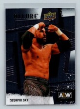 2022 Upper Deck Allure AEW All Elite Wrestling #76 Scorpio Sky Wrestling Card